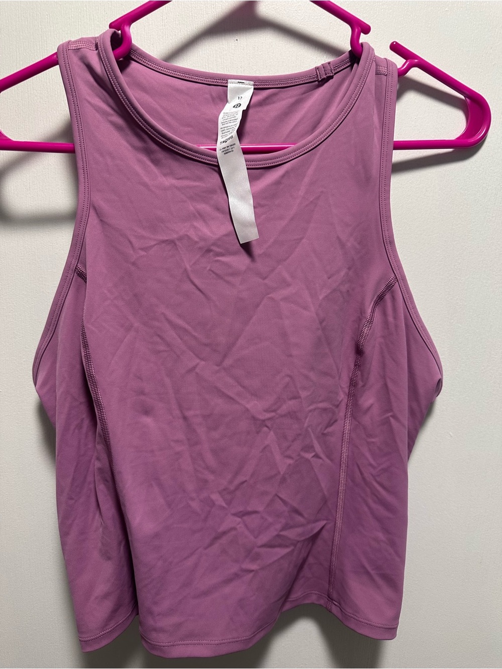 New Lululemon razorback tank Mauve Purple Women's Activewear